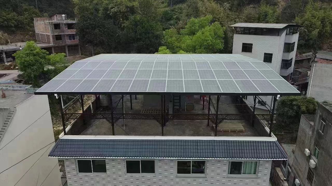 和县15kw+10kwh自建别墅家庭光伏储能系统